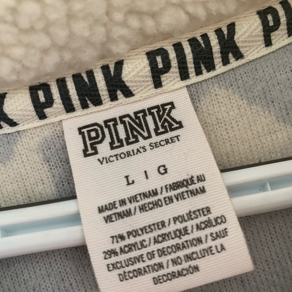 Victoria’s Secret PINK quarter zip Sherpa - Picture 2 of 3